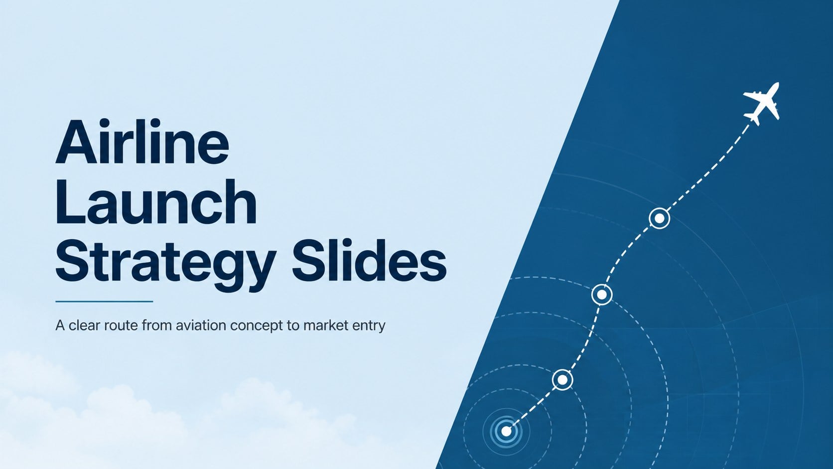 Airline Launch Strategy Slides