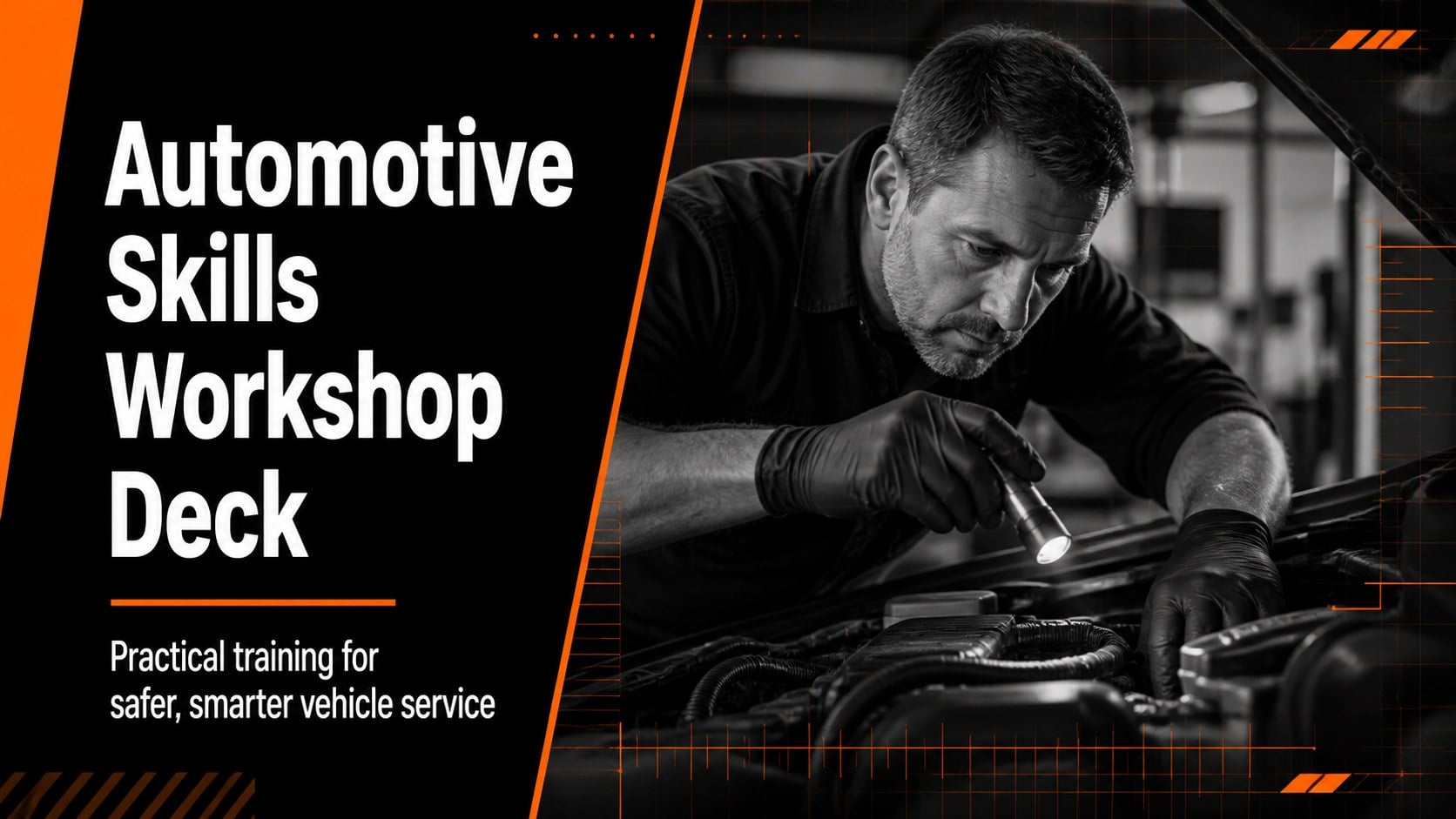 Automotive Skills Workshop Deck