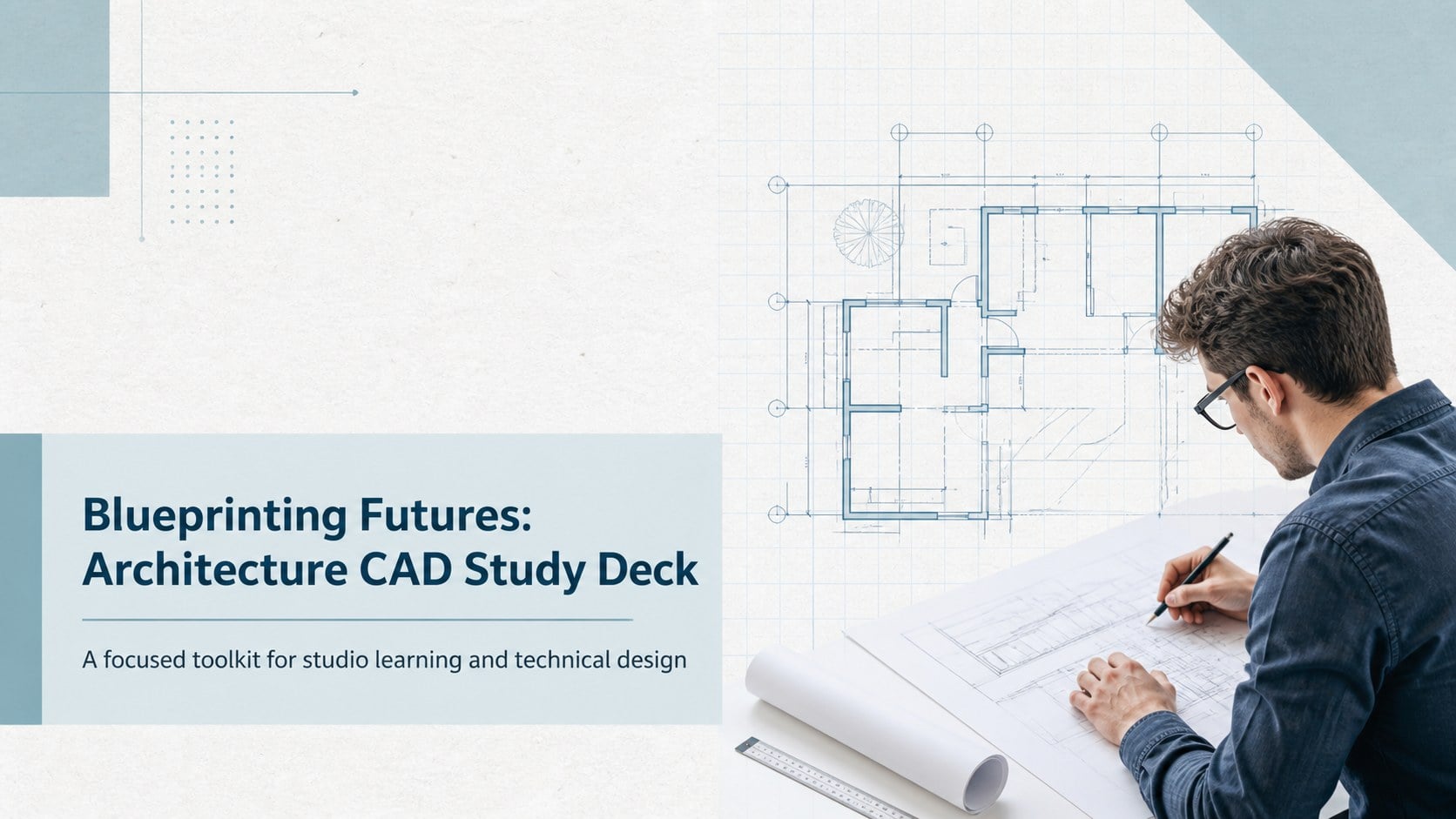 Blueprinting Futures: Architecture CAD Study Deck