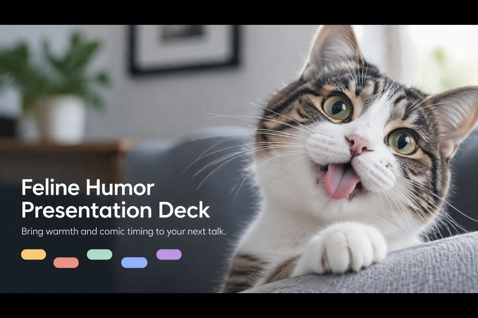 Feline Humor Presentation Deck