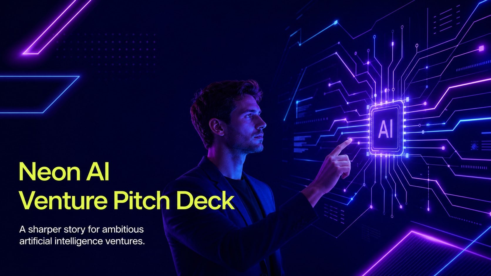 Neon AI Venture Pitch Deck