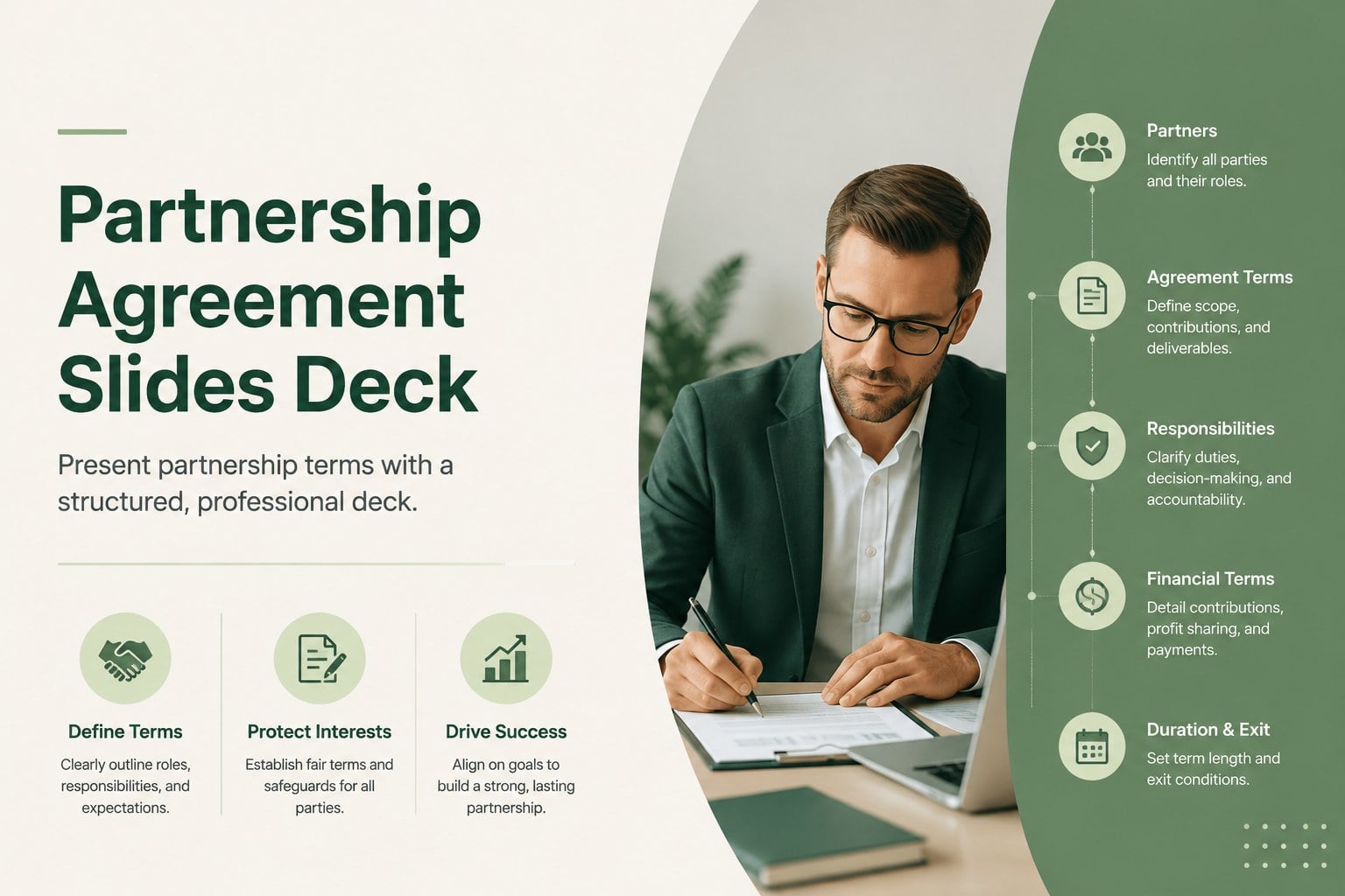 Partnership Agreement Slides Deck
