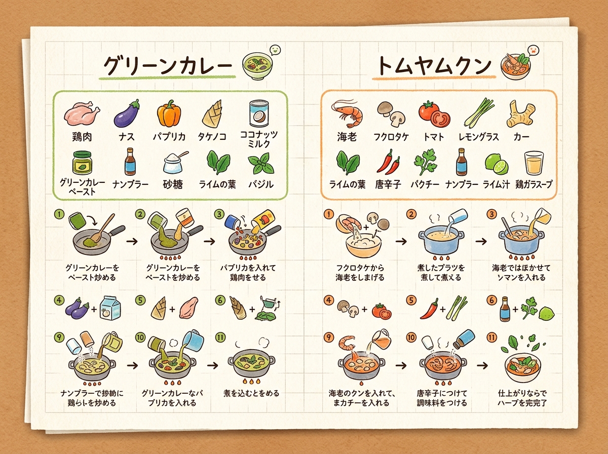 Infographic / Edu Visual - Handwritten Memo Recipe Illustration - Image 1