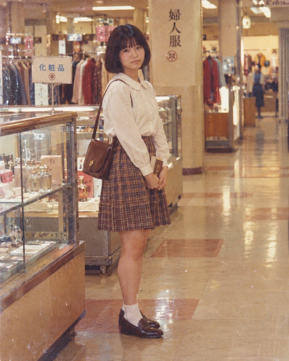 Social Media Post - Vintage Department Store Portrait - Image 1