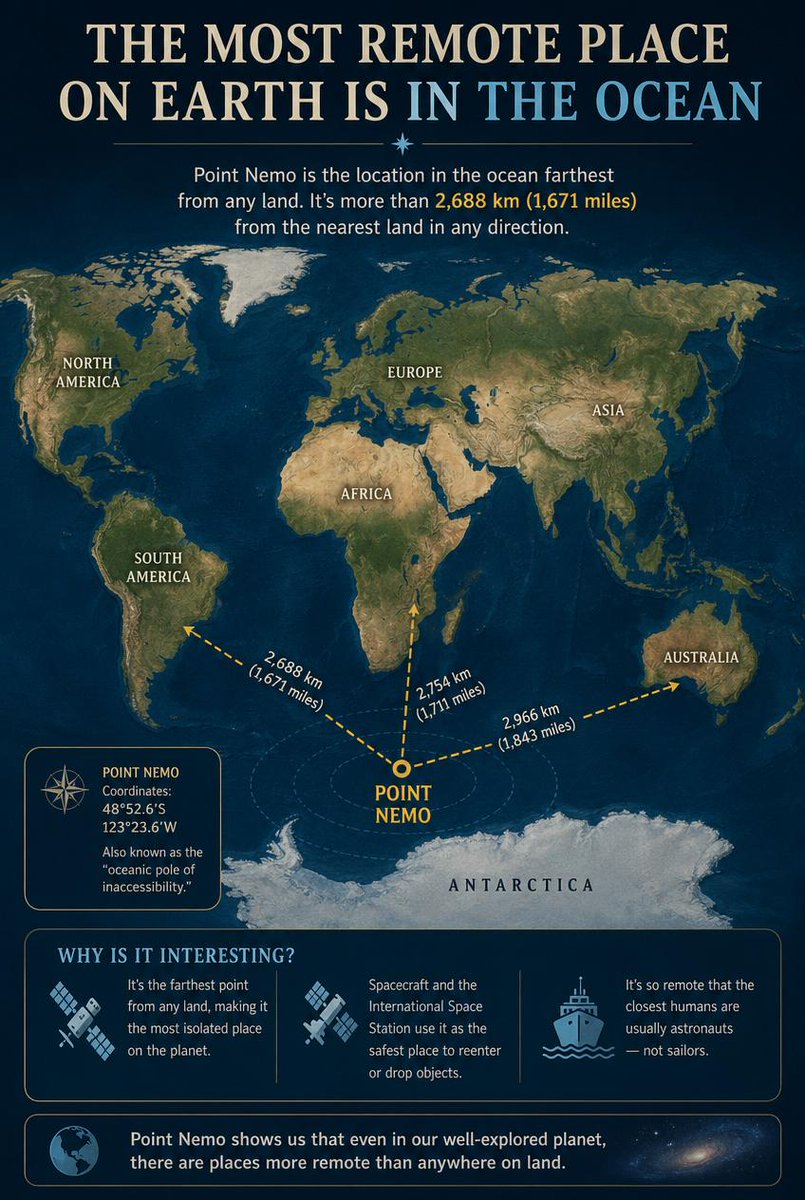 Infographic / Edu Visual - Point Nemo Infographic - Image 1
