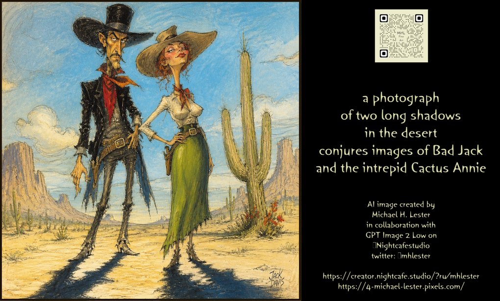 Social Media Post - Stylized Western Character Illustration - Image 1
