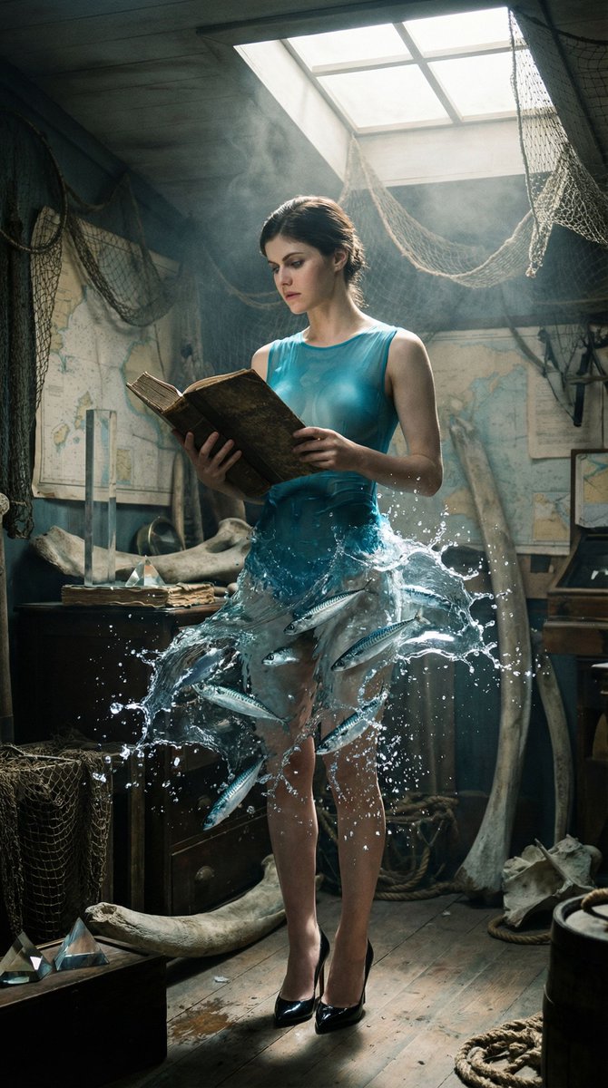 Social Media Post - Surreal Maritime Editorial Portrait - Image 1
