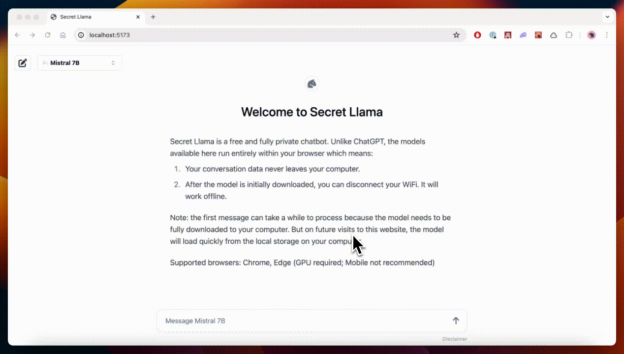 secret llama