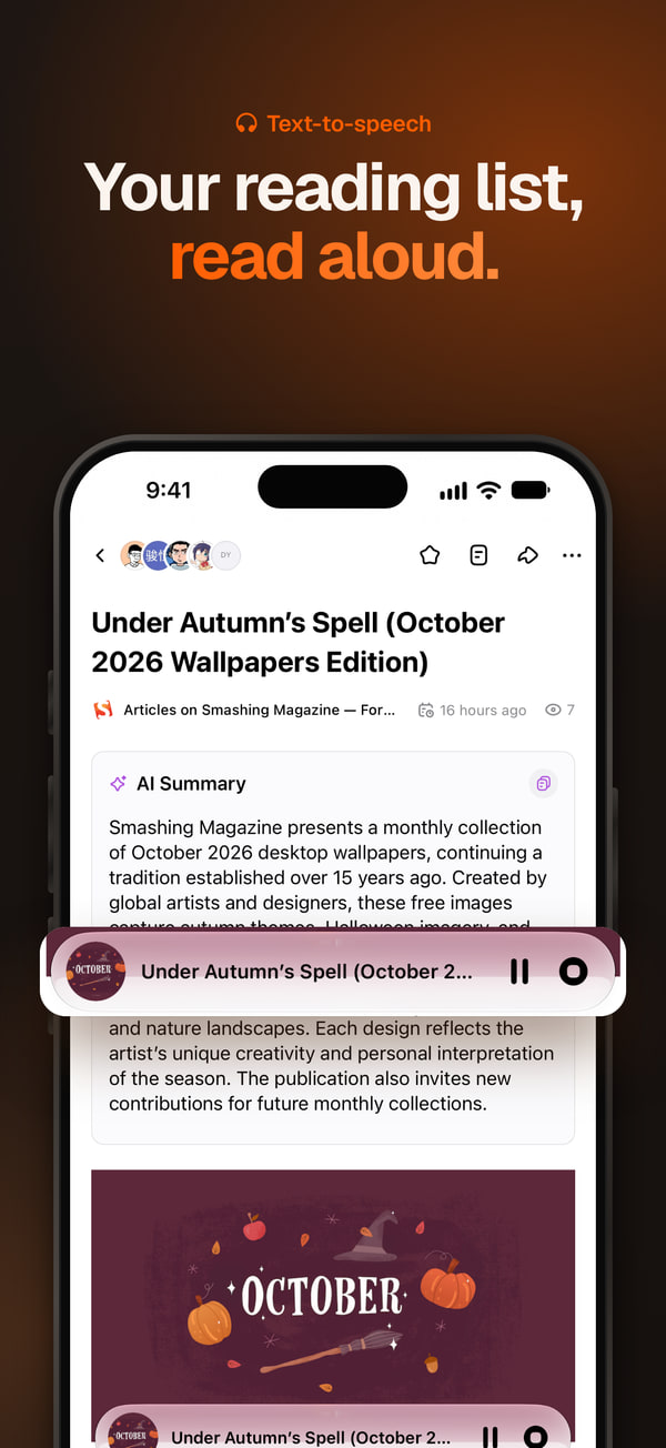 Text-to-speech on iPhone