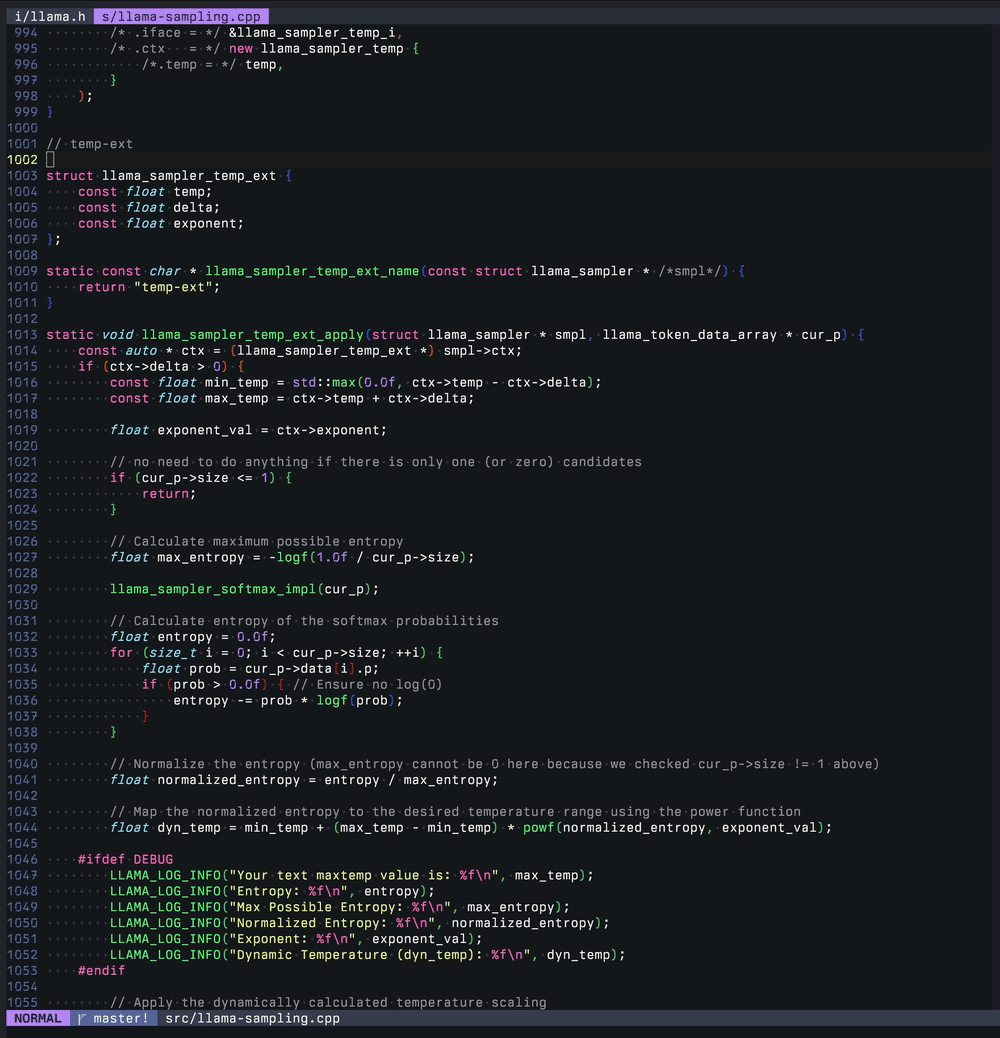 llama vim-spec-1