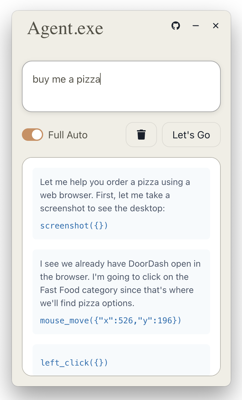 buy pizza