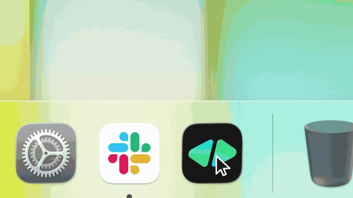 HyperFrames app opening from the Dock: native Mac and Linux app now available
