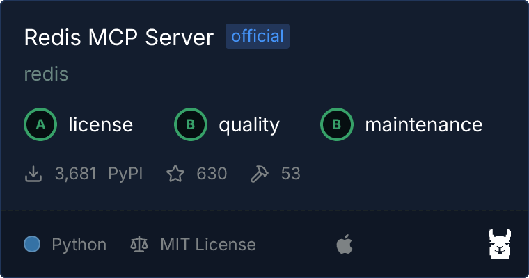 Redis Server MCP server
