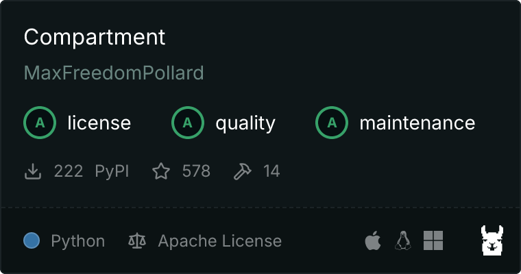 Compartment MCP server