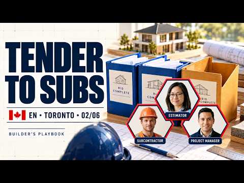Tender work to subcontractors