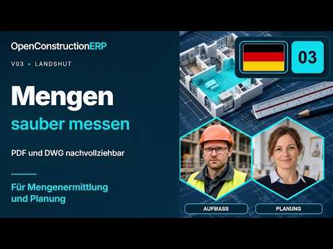 Mengen aus PDF und DWG ermitteln