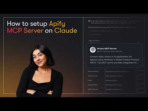 Apify MCP Server Tutorial: Integrate 5,000+ Apify Actors and Agents with Claude