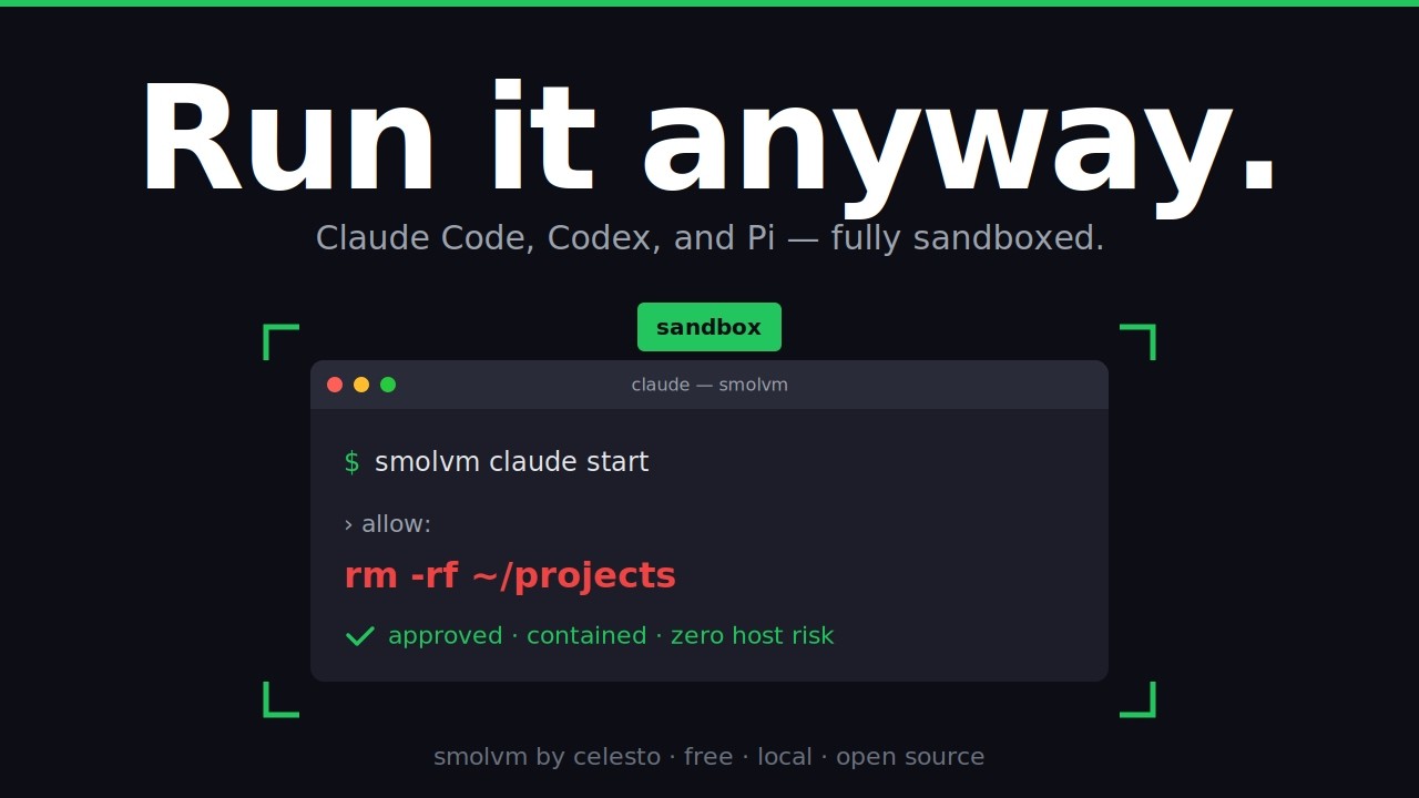Code agents in a Celesto sandbox
