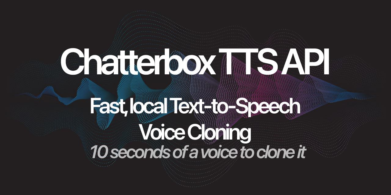 Chatterbox API TTS header