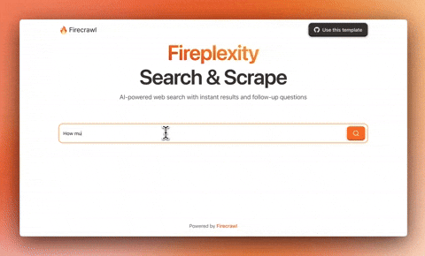 Fireplexity Demo