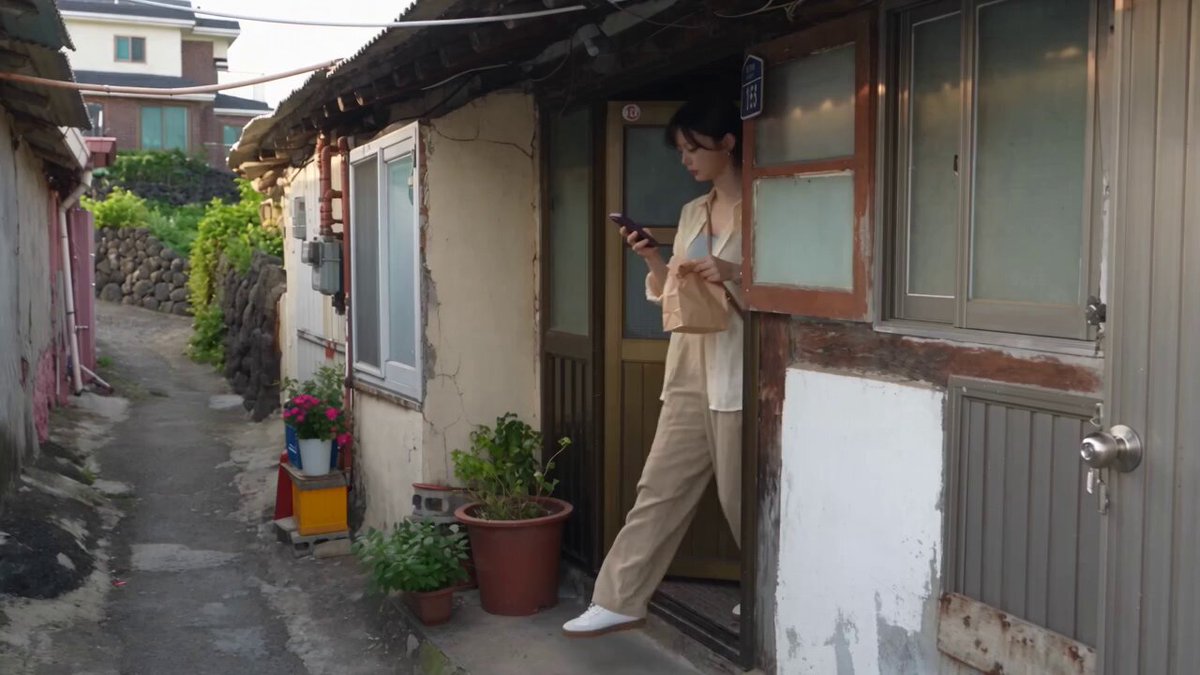 Korean Coastal Village Vlog Prompt