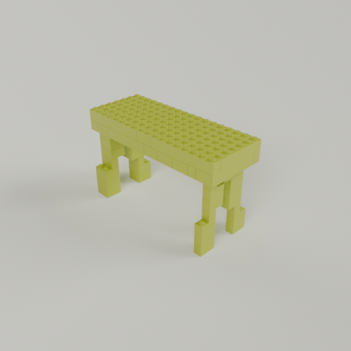 Rendered brick structure output image