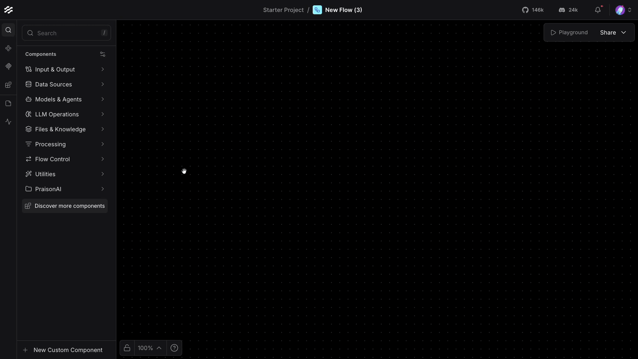 PraisonAI AgentFlow