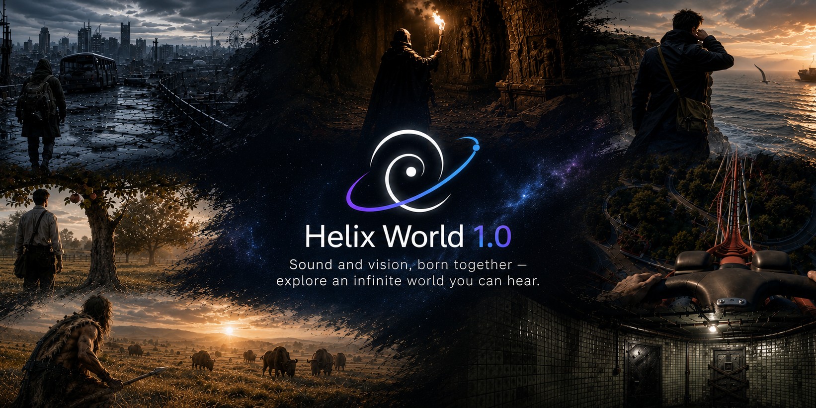 HelixWorld โ Sound and vision, born together