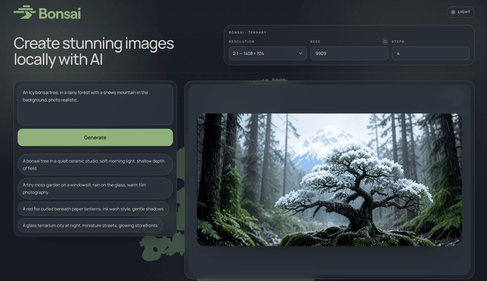 Bonsai Image Studio screenshot