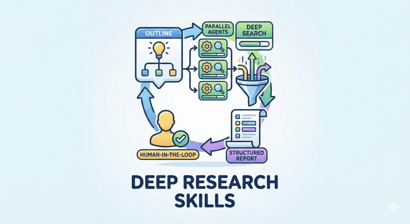 Deep Research Skills Workflow