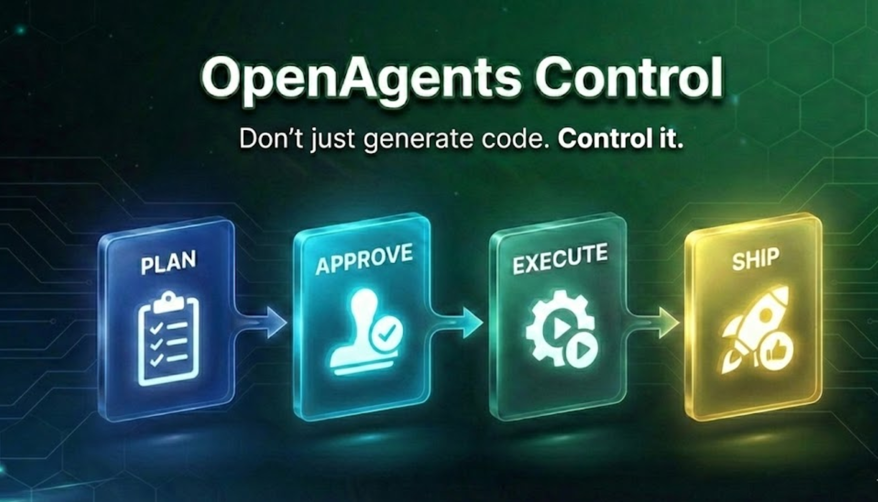 OpenAgents Control Hero