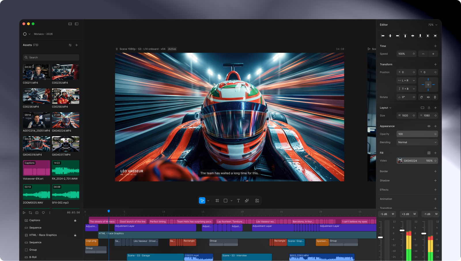 The Diffusion Studio editor