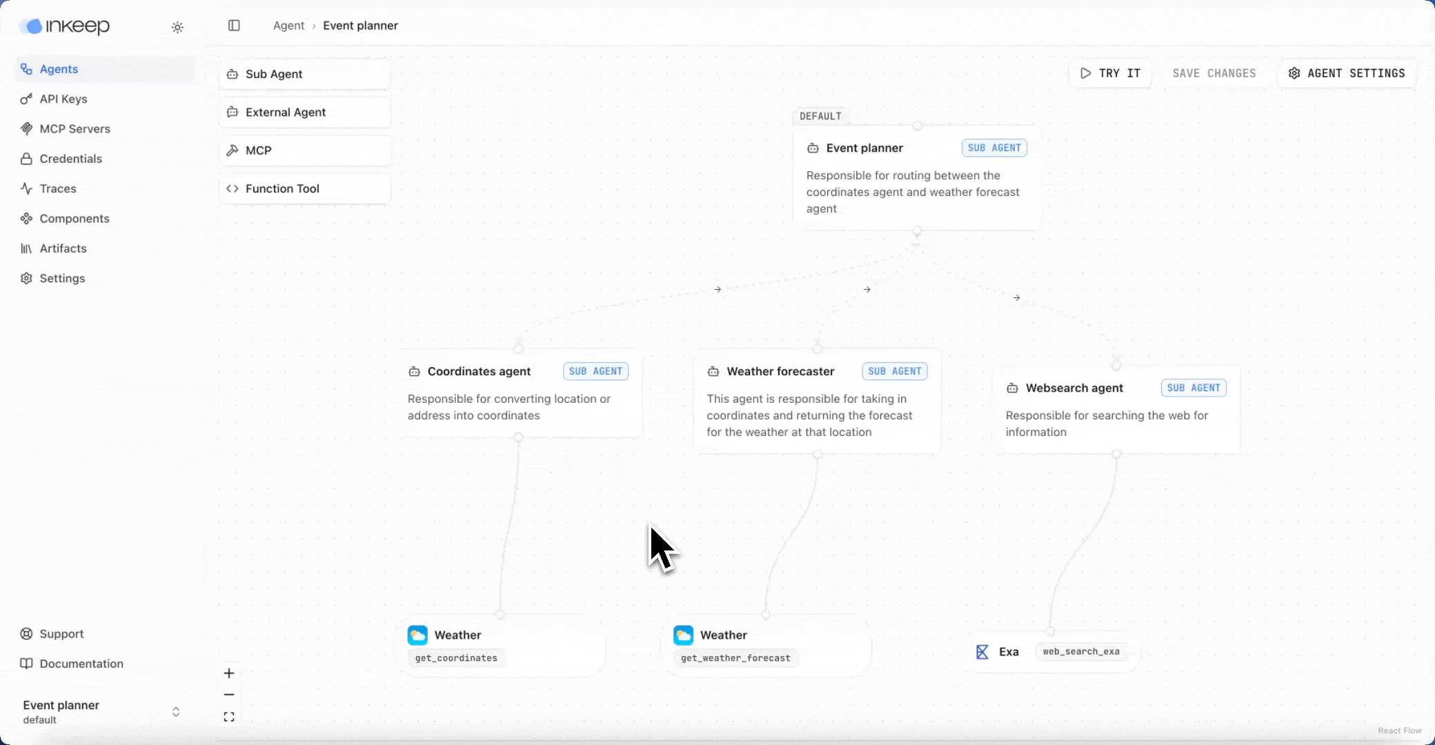 Visual Builder Demo