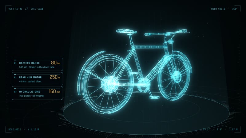 Sci-fi Hologram HUD