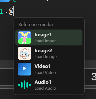 Media mention popup