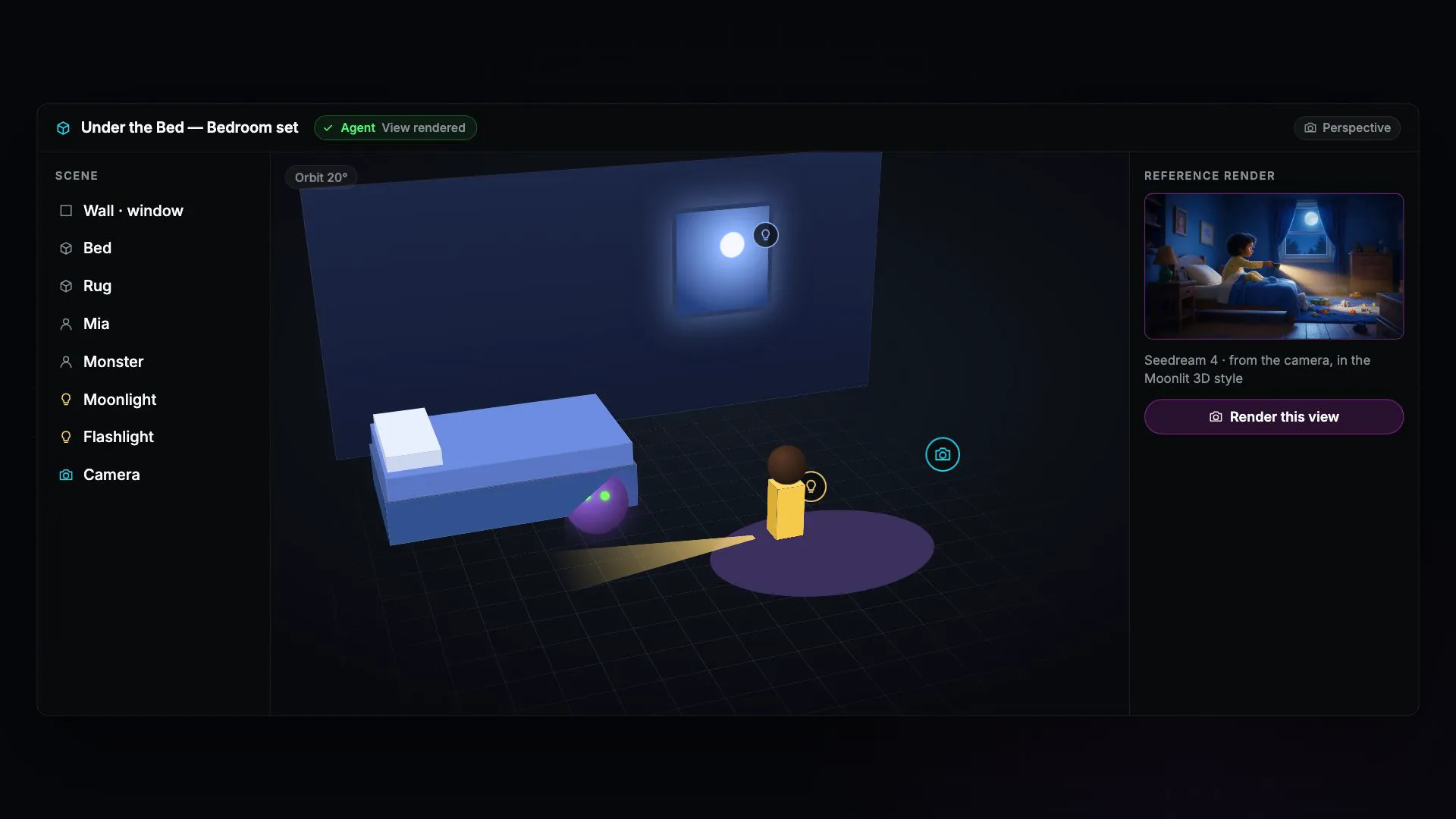 NodeTool 3D scene editor