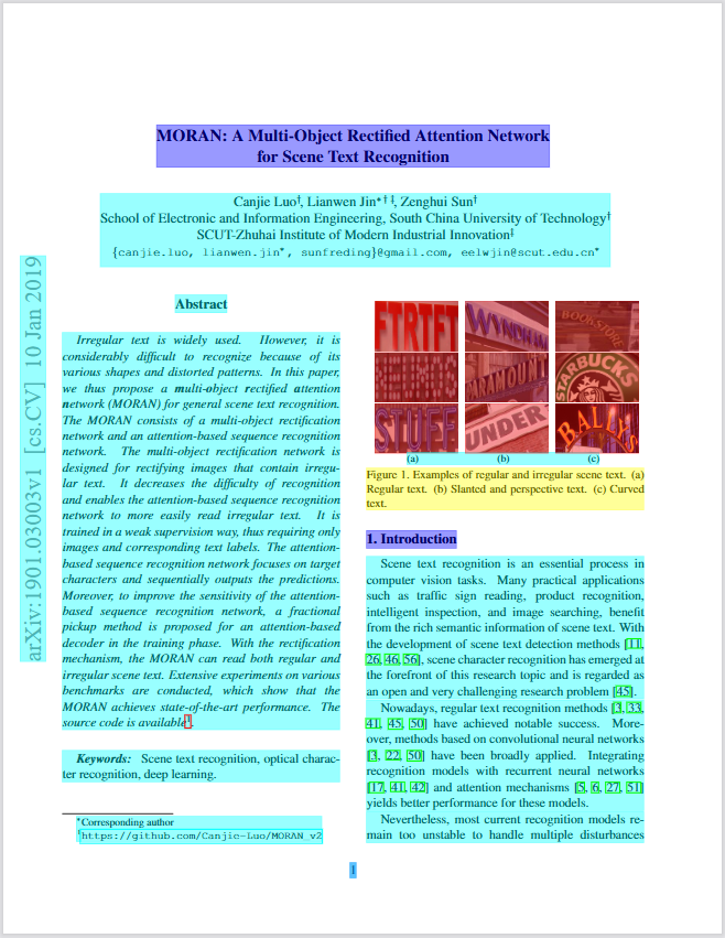 OpenDataLoader PDF layout analysis — headings, tables, images detected with bounding boxes